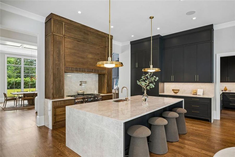 Furnished interior view inside a new home in , Atlanta (Image 5).