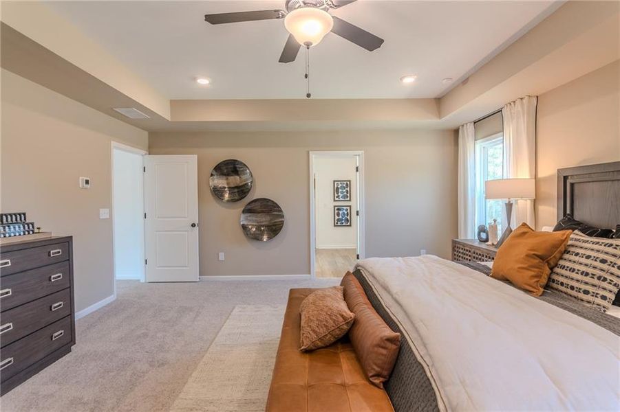 Furnished interior view inside a new home in , Locust Grove (Image 6).
