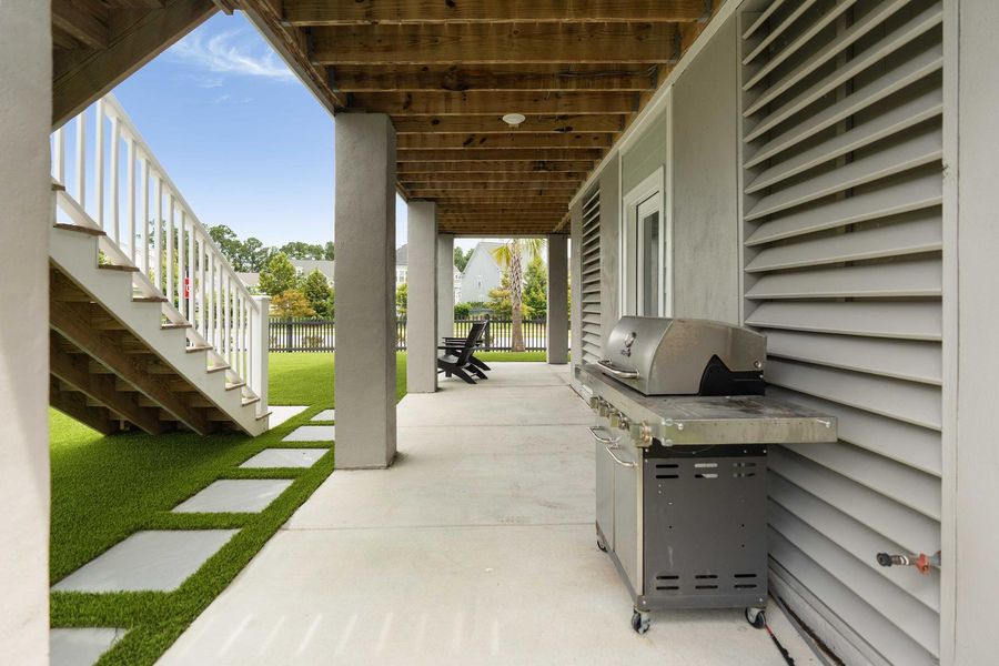 Furnished interior view inside a new home in , Mount Pleasant (Image 13).