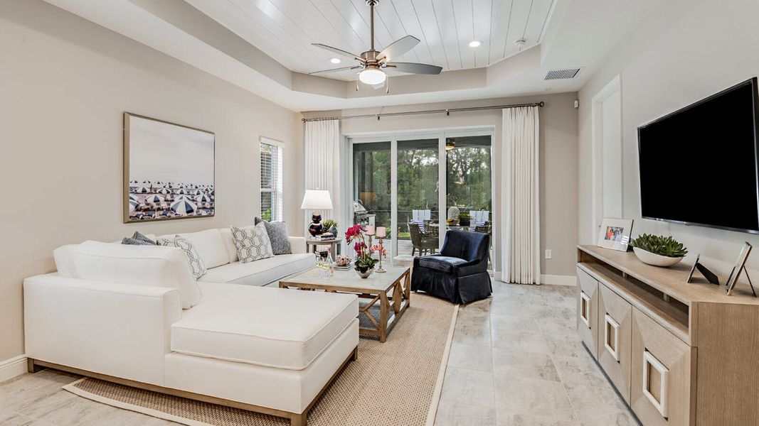 Furnished interior view inside a new home in Palmera, Venice (Image 8).