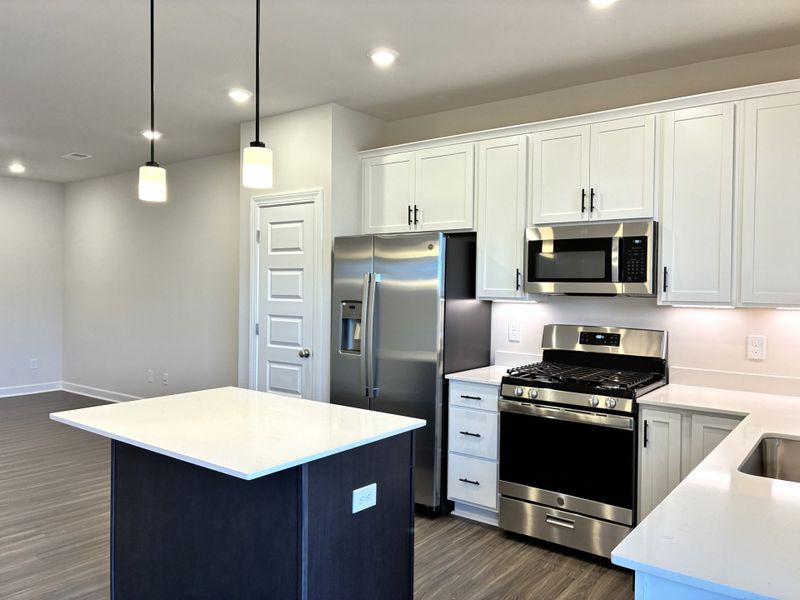 Furnished interior view inside a new home in Holly Ridge, Greenville (Image 9).