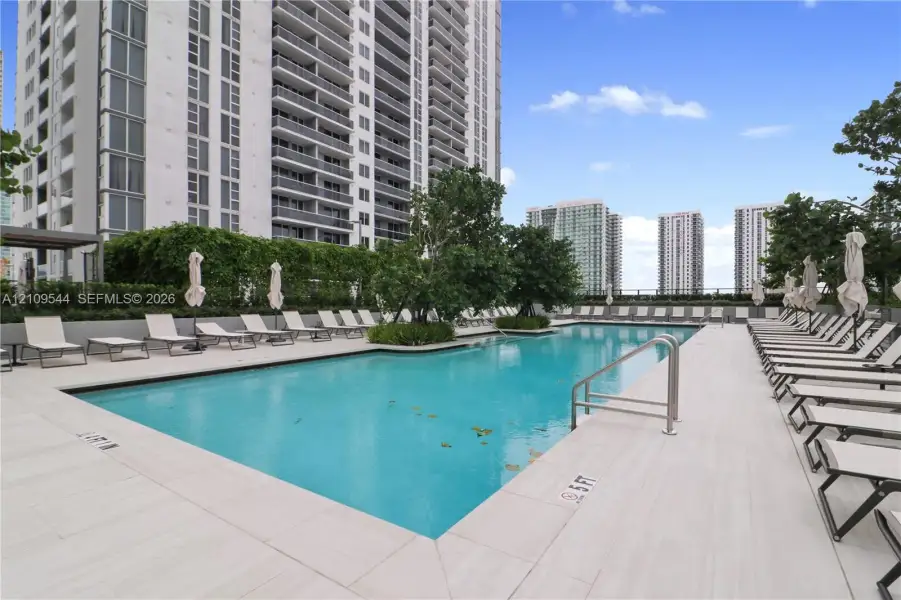 11th Floor amenity area, Pool