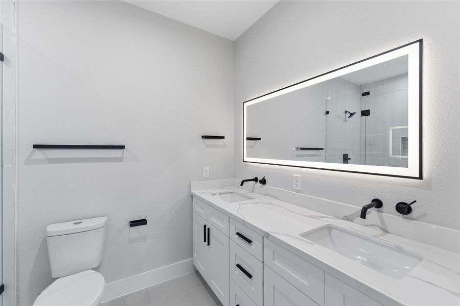 Furnished interior view inside a new home in , Houston (Image 7).