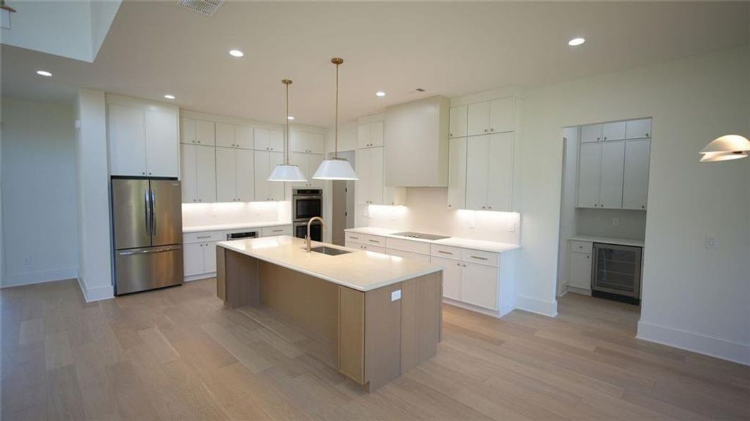 Furnished interior view inside a new home in , Flowery Branch (Image 11).