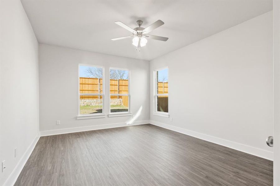 Spacious, unfurnished interior of a new home in , Garland (Image 24).