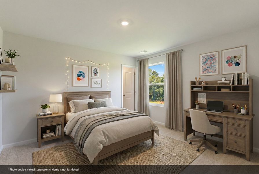 Furnished interior view inside a new home in Burke Estates, Chesnee (Image 12).