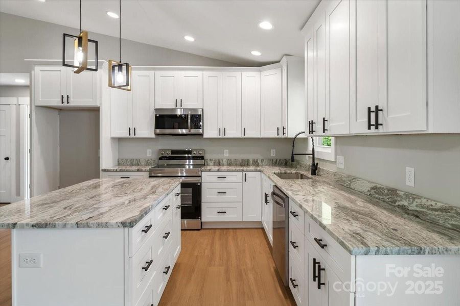 Furnished interior view inside a new home in , Marshall (Image 10).