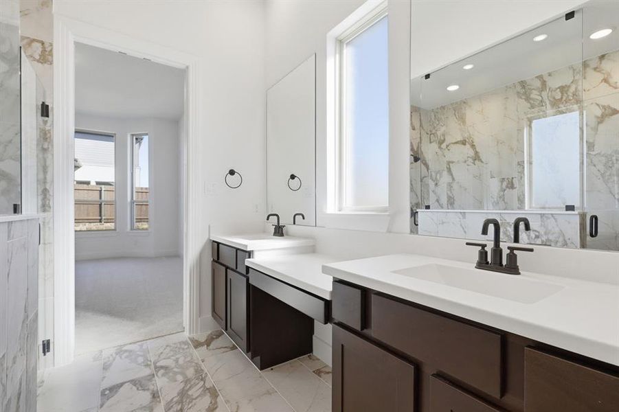 Furnished interior view inside a new home in Tavolo Park, Fort Worth (Image 9). Furnished interior view inside a new home in Tavolo Park, Fort Worth (Image 9).