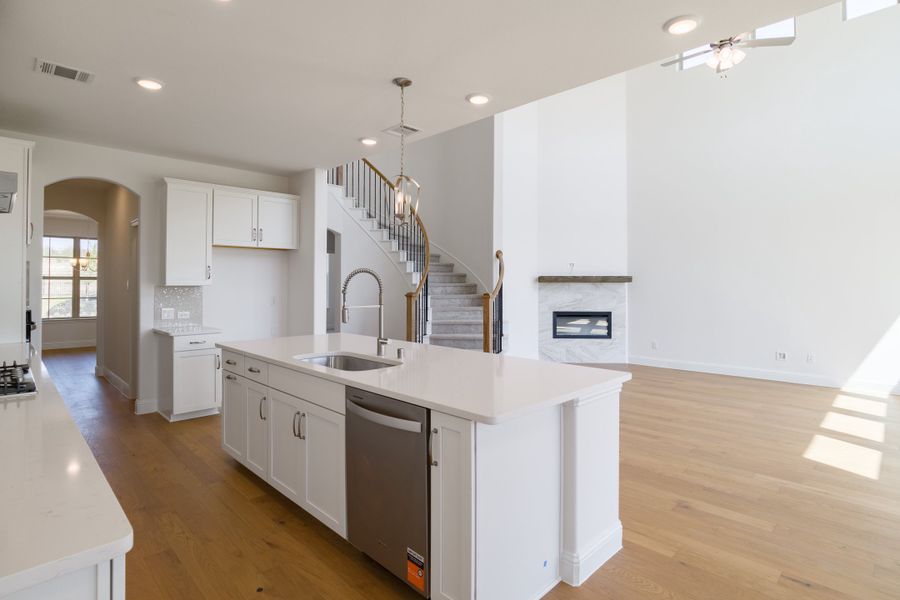Furnished interior view inside a new home in Enclave at Legacy Hills, Celina (Image 10).