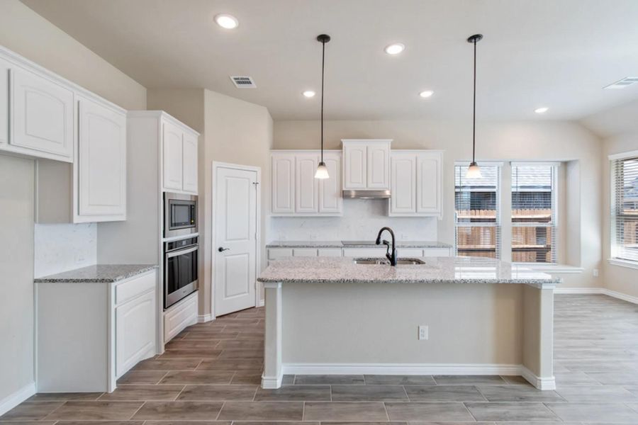 Representative furnished interior of a home built from the Concept 2440 by Landsea Homes in Chisholm Hills, Cleburne (Image 18).