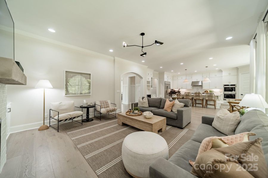 Furnished interior view inside a new home in , Waxhaw (Image 15).