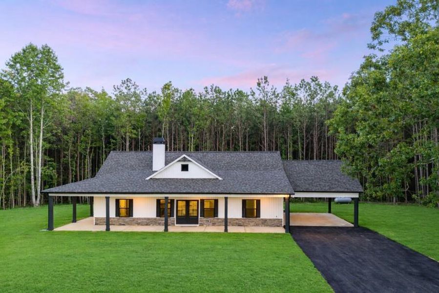Exterior details and patio area of a home in , Buchanan (Image 23). Exterior details and patio area of a home in , Buchanan (Image 23).
