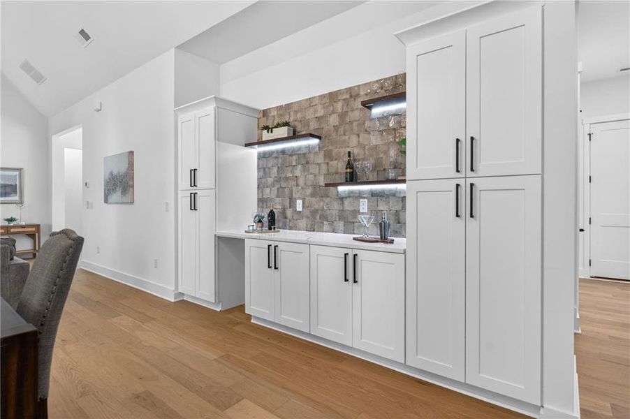 Furnished interior view inside a new home in , Cumming (Image 9).