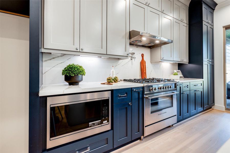 Close-up of interior finishes inside a home in , Houston (Image 19).