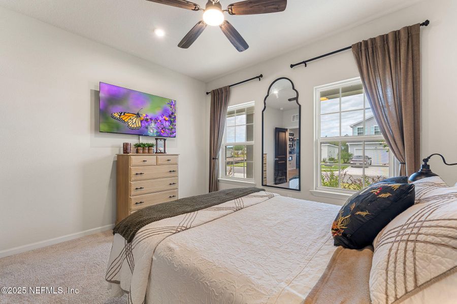 Furnished interior view inside a new home in Seminole Palms Single-Family Homes, Palm Coast (Image 43).