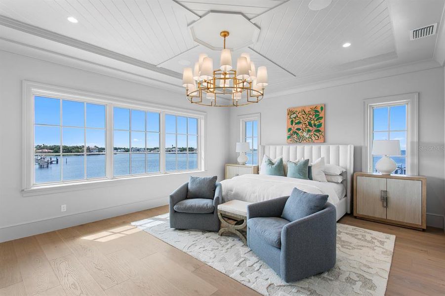 Furnished interior view inside a new home in , Tampa (Image 51).