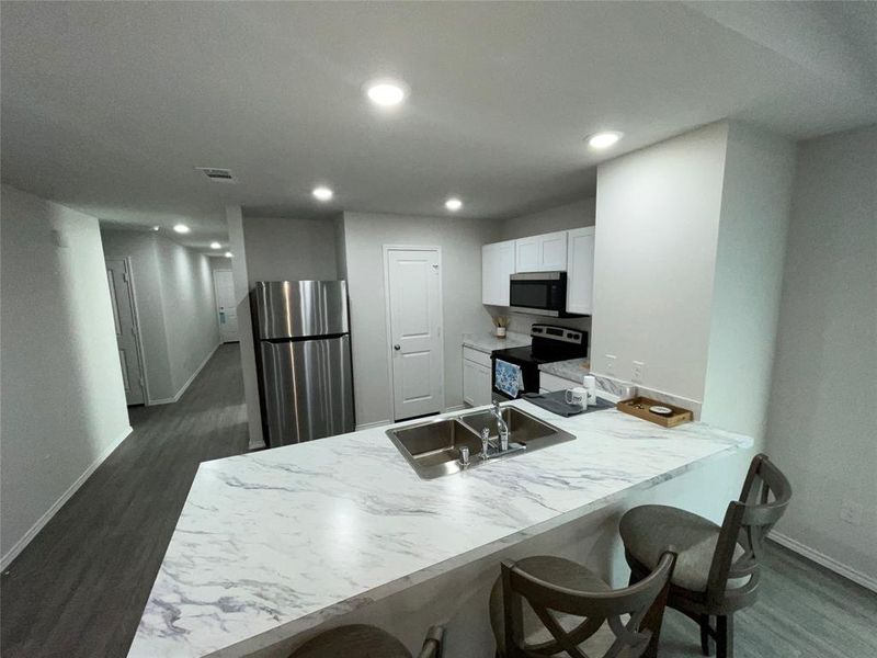 Furnished interior view inside a new home in Tolar Oaks, Tolar (Image 7).