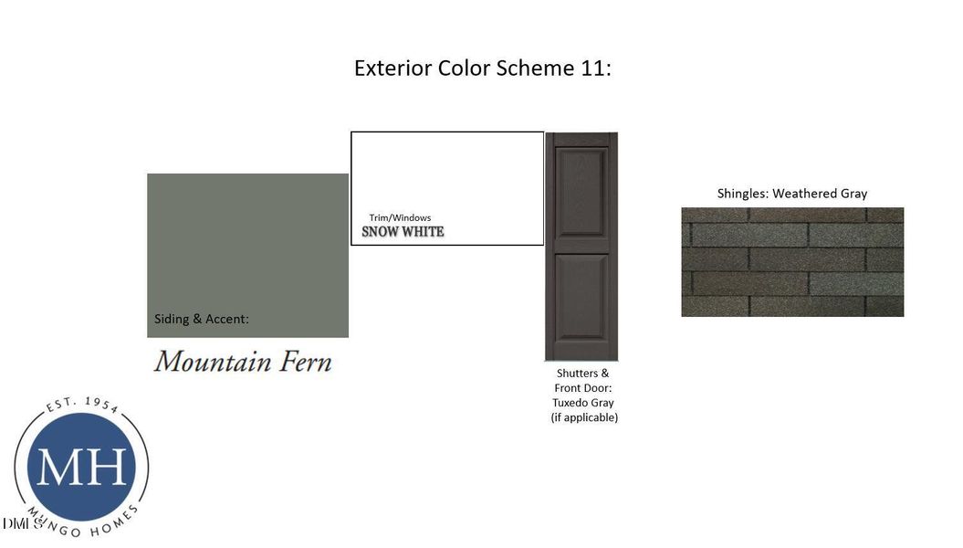 RWK 231 Exterior Colors