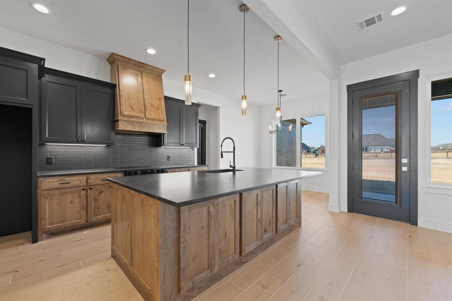 Furnished interior view inside a new home in , Azle (Image 8).