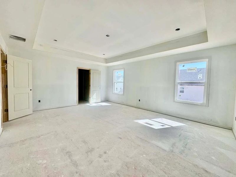 Primary Bedroom Construction Progress Primary Bedroom Construction Progress