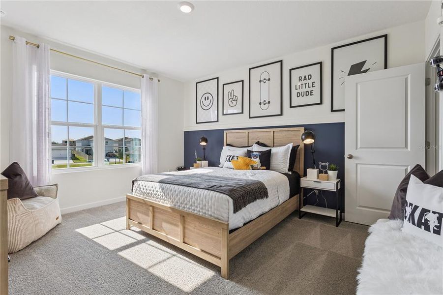 Furnished interior view inside a new home in Crossroads at Kelly Park, Apopka (Image 22).