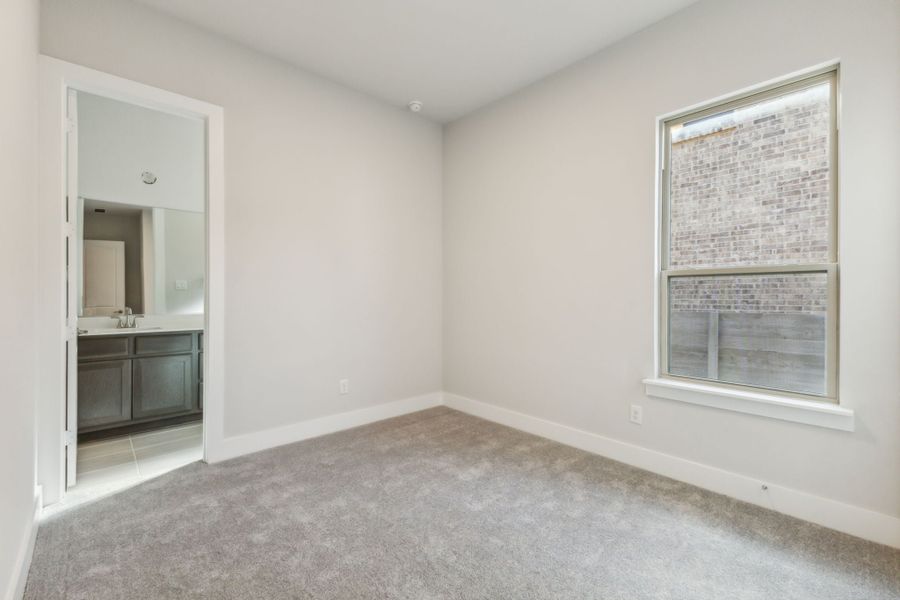 Representative unfurnished interior of a home built from the Sequoia by Centre Living Homes in Painted Tree Lakeside, McKinney (Image 31).