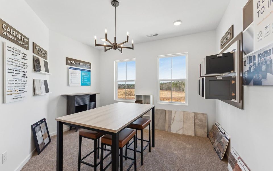 Furnished interior view inside a new home in Wendell Falls, Wendell (Image 23). Furnished interior view inside a new home in Wendell Falls, Wendell (Image 23).