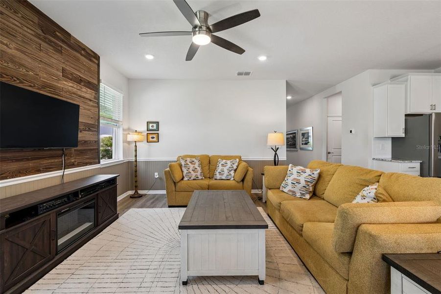 Furnished interior view inside a new home in Star Farms at Lakewood Ranch, Bradenton (Image 16).