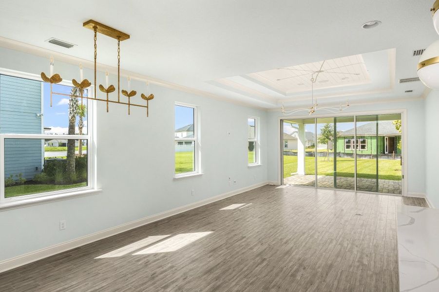 Representative unfurnished interior of a home built from the Sebring by Riverside Homes in Mariposa at EverRange, Jacksonville (Image 66).