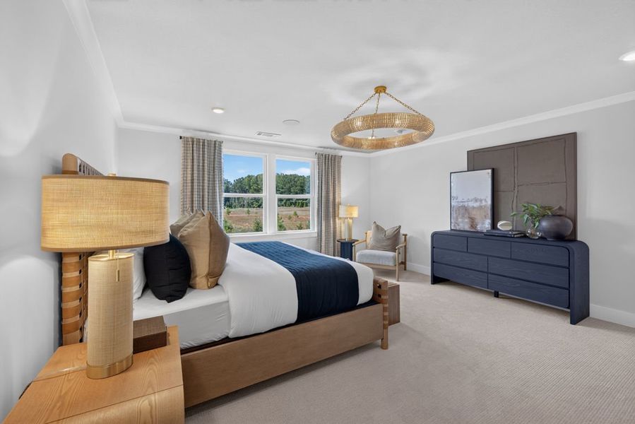 Representative furnished interior of a home built from the Oakhurst by Pulte Homes in Everhour, Newnan (Image 36).