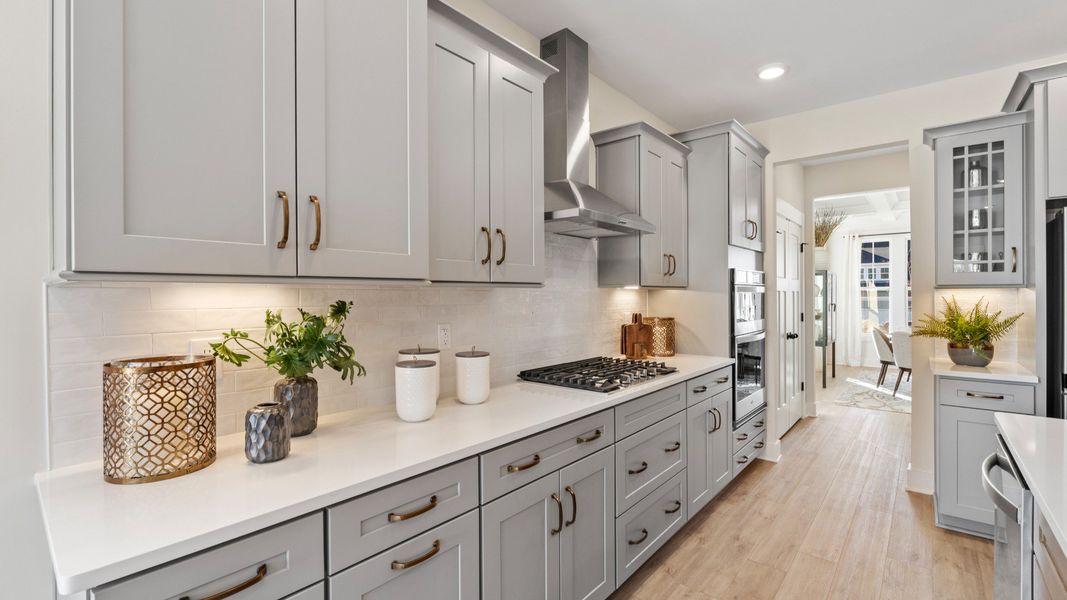 Representative furnished interior of a home built from the Middleton by DRB Homes in Iris Meadows, Moore (Image 16).