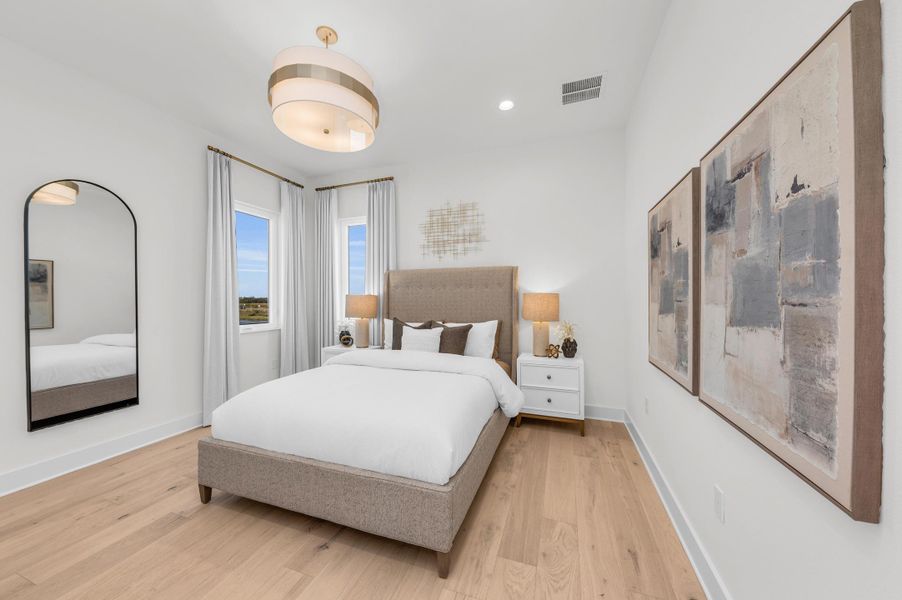Representative furnished interior of a home built from the Silver Palm by Medallion Home in Aqua Single Family Homes, Bradenton (Image 13).