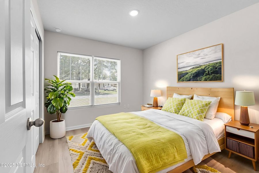 Furnished interior view inside a new home in , Jacksonville (Image 7). Furnished interior view inside a new home in , Jacksonville (Image 7).