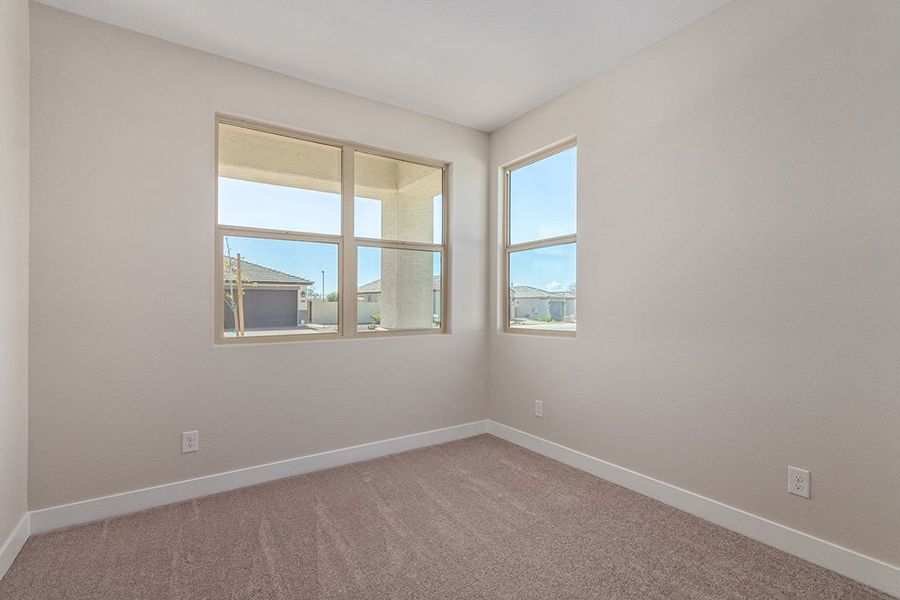 Representative unfurnished interior of a home built from the Zafiro by Taylor Morrison in CantaMia at Estrella 55+, Goodyear (Image 25).