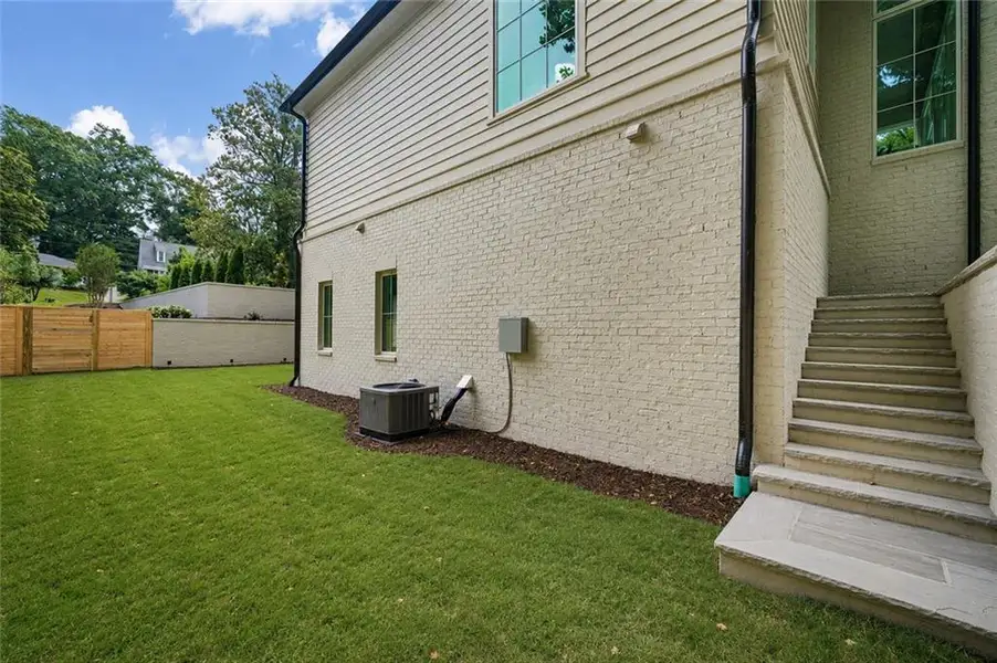 Exterior details and patio area of a home in , Atlanta (Image 26).