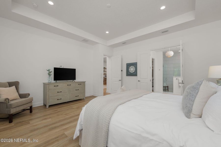 Furnished interior view inside a new home in Nocatee, Ponte Vedra (Image 18).