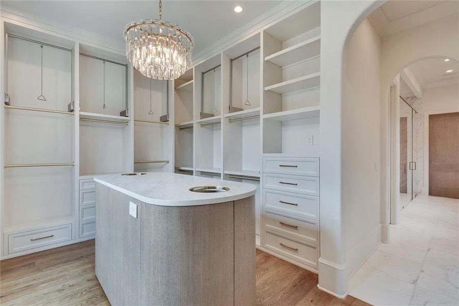 Furnished interior view inside a new home in , Alpharetta (Image 46).