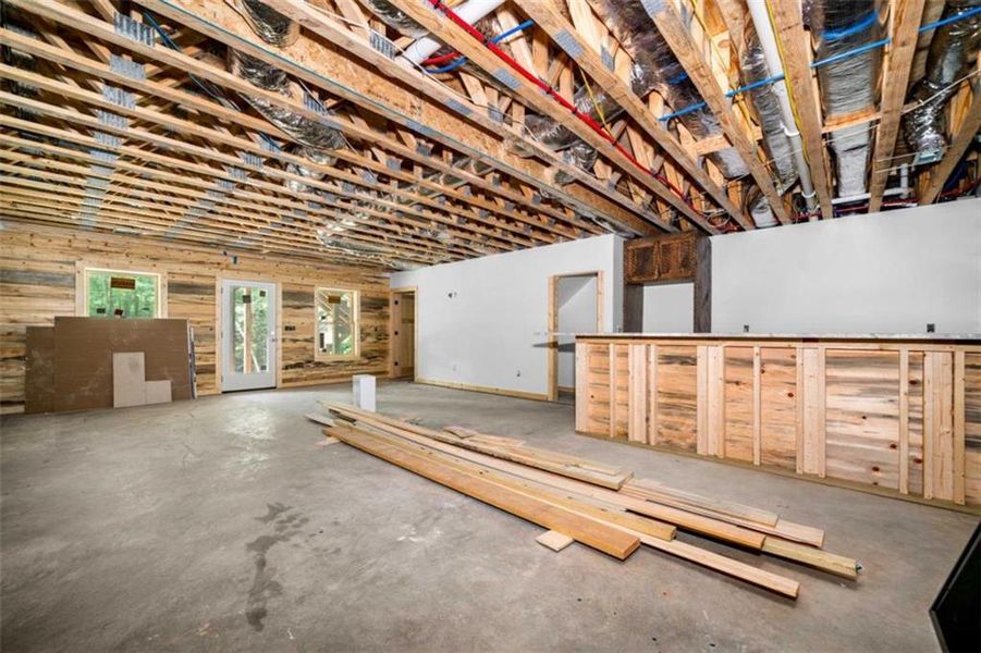 In-progress construction of a new home in , Ellijay, GA (Image 29).