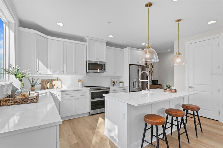 Furnished interior view inside a new home in , Tampa (Image 5).