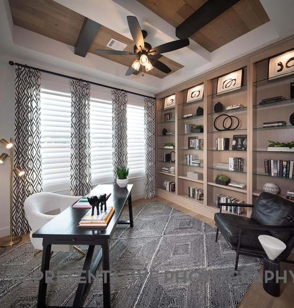 Furnished interior view inside a new home in Star Trail: 55ft. lots, Prosper (Image 19). Furnished interior view inside a new home in Star Trail: 55ft. lots, Prosper (Image 19).