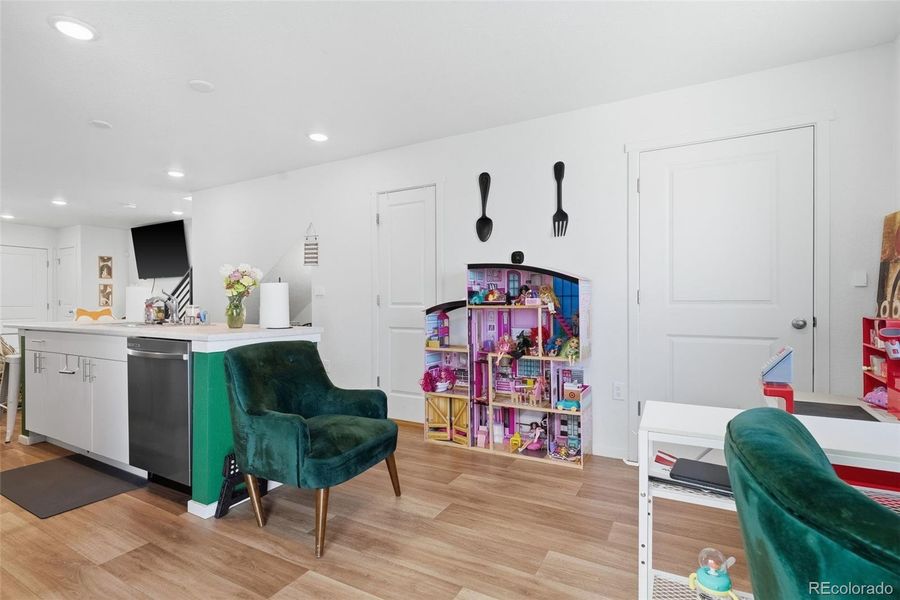 Furnished interior view inside a new home in , Denver (Image 16).