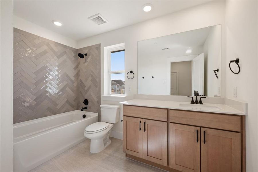 Furnished interior view inside a new home in Talia, Mesquite (Image 11).