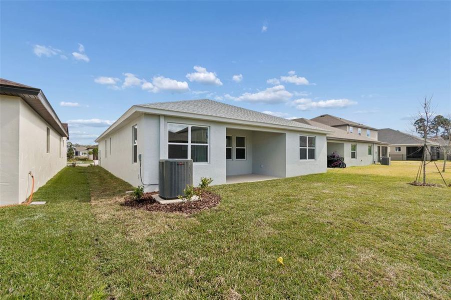 Exterior details and patio area of a home in Isles at Bayview, Parrish (Image 30). Exterior details and patio area of a home in Isles at Bayview, Parrish (Image 30).