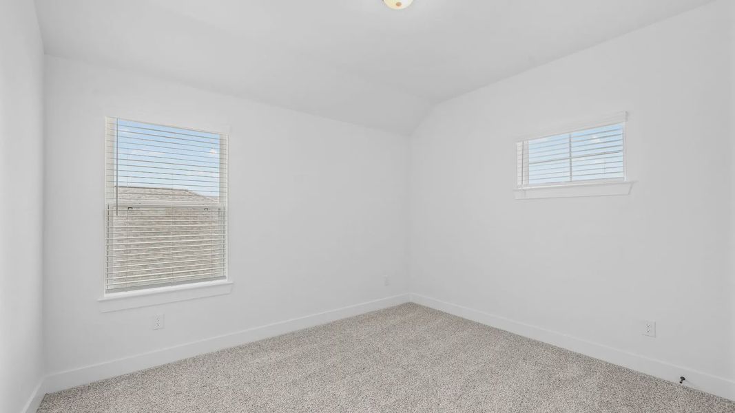 Representative unfurnished interior of a home built from the Madison by Chesmar Homes in Elyson 50's, Katy (Image 29). Representative unfurnished interior of a home built from the Madison by Chesmar Homes in Elyson 50's, Katy (Image 29).