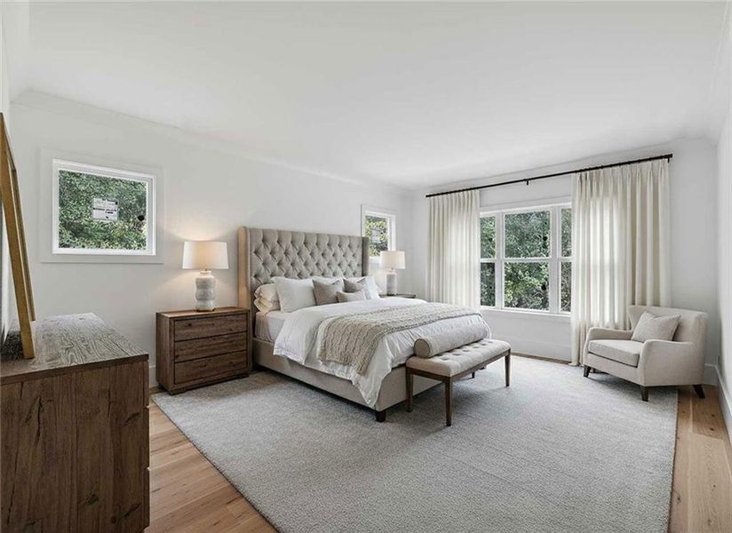 Furnished interior view inside a new home in , Woodstock (Image 4).