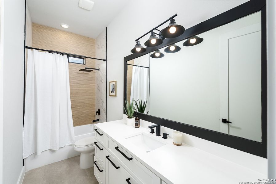 Furnished interior view inside a new home in , San Antonio (Image 17).