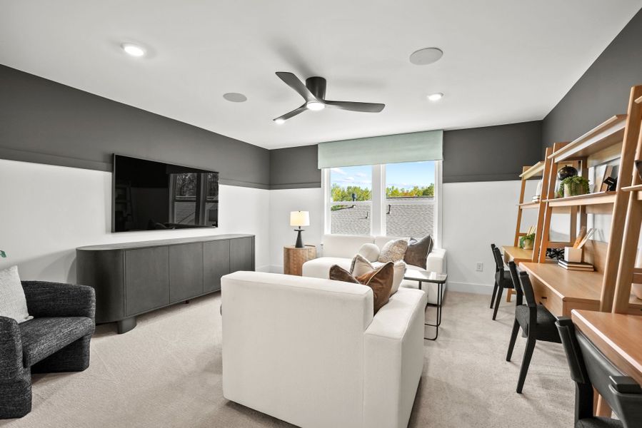 Representative furnished interior of a home built from the Prestige by Del Webb in Del Webb Carolina Ridge, Midland (Image 57).