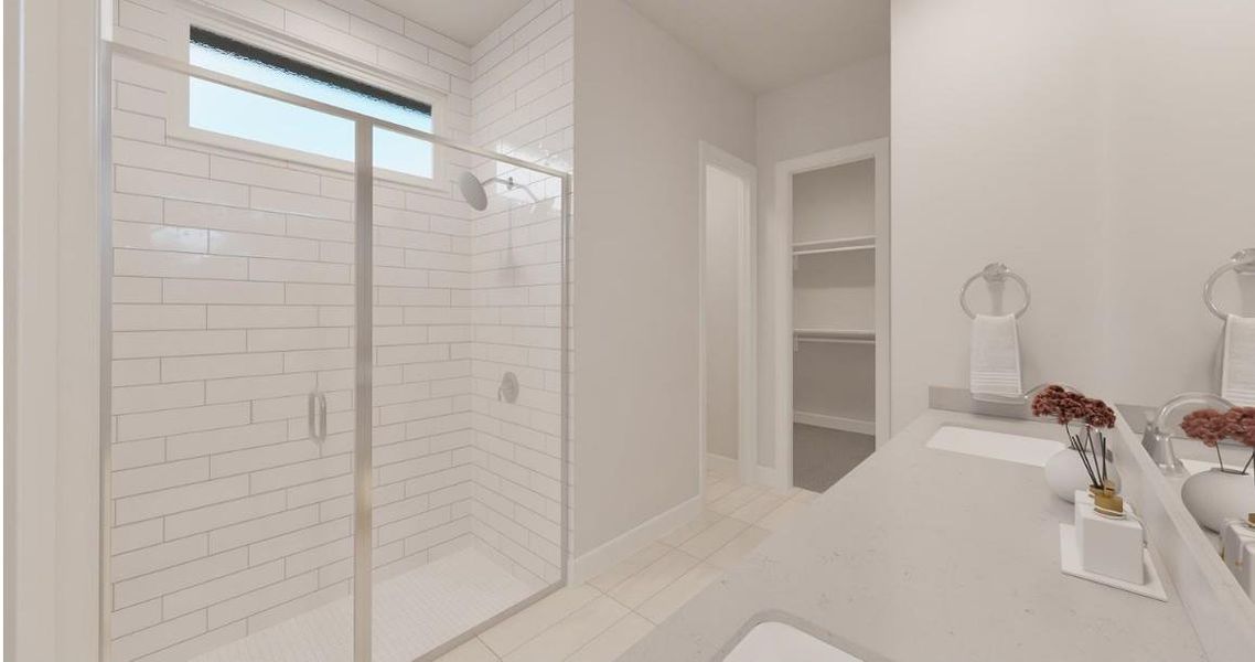 Pics are not of actual home.  They are a representative of a home of the same floor plan