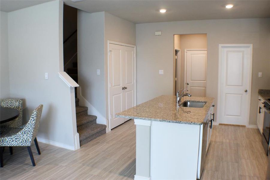 Island kitchen with sink Island kitchen with sink