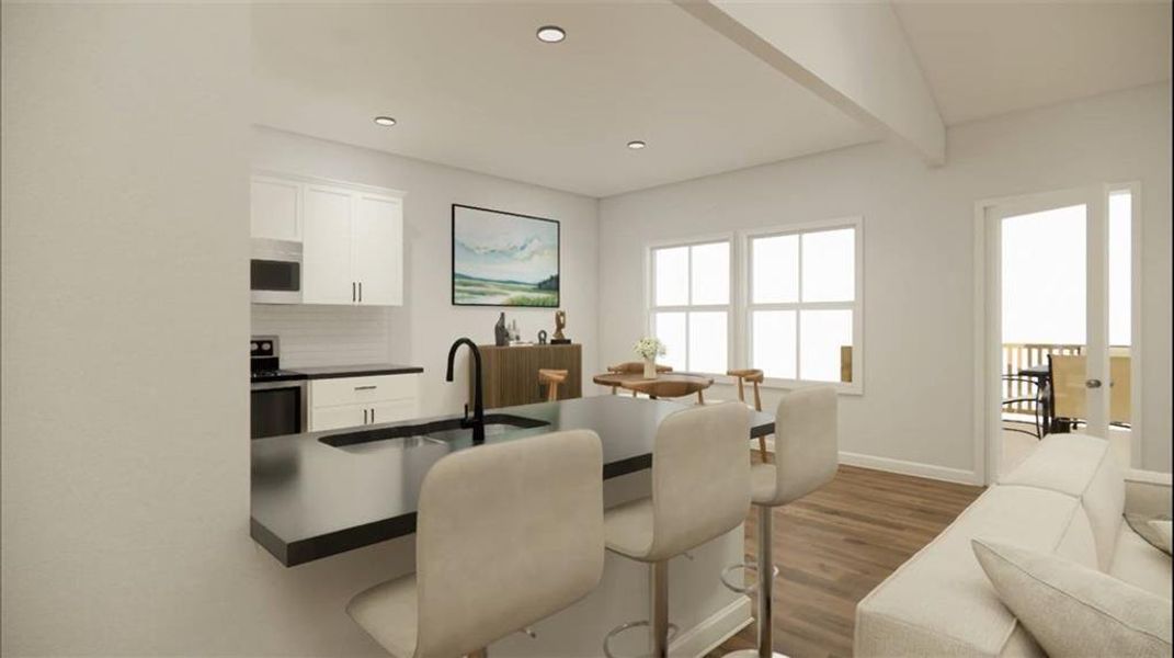 Furnished interior view inside a new home in , Rome (Image 15). Furnished interior view inside a new home in , Rome (Image 15).